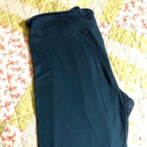 Lularoe solid TC Leggings - like new